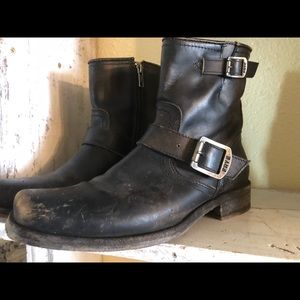 Frye Cowgirl/Riding Booties